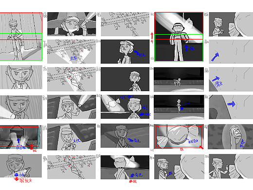 分镜练习（个人主页-ZNjEzMjI3MzI=） - 设定/分镜 - 站酷设计师WHOISHXH原创素材 - 站酷ZCOOL