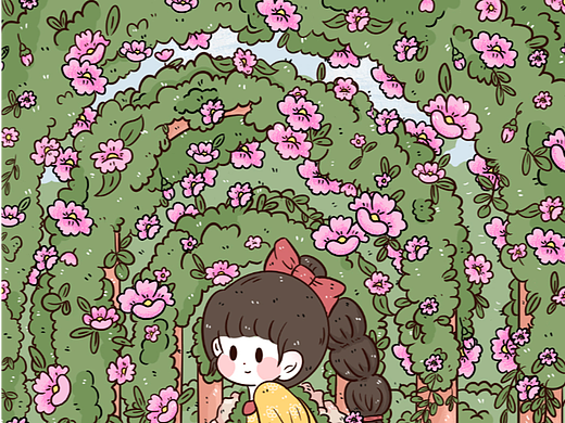 夏日花圃