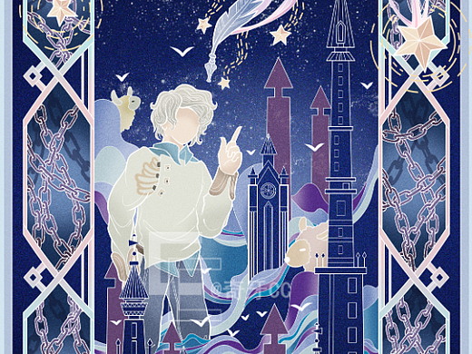 【塔羅牌稿】oc卡牌（個(gè)人主頁(yè)-ZNjE1OTUyNDQ=） - 藝術(shù)插畫 - 站酷設(shè)計(jì)師奇牙CC原創(chuàng)素材 - 站酷ZCOOL