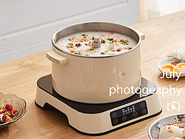 美的升降火鍋┃July攝影