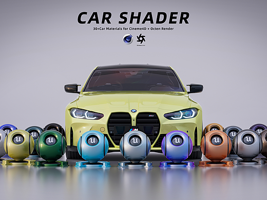 BMW M4 CGI - C4D OCTEN