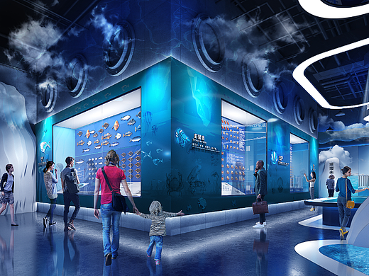Marine Museum 博物馆 展厅 展馆 海洋馆