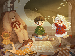 我的童年回忆-拼图