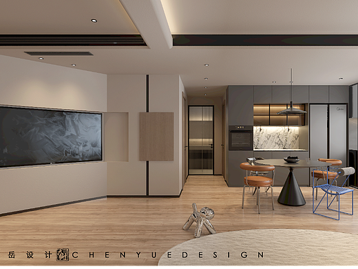 陈岳作品 | 锦都馨苑 奶茶味