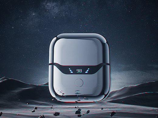 迷你手持剃须刀三维产品动画