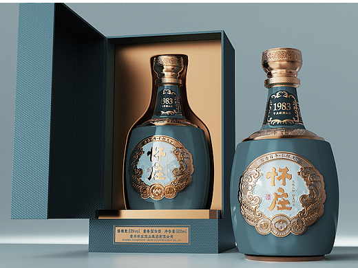 怀庄-酒包装设计