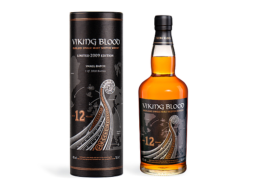 VIKING BLOOD.维京血 12年份 单一麦芽威士忌