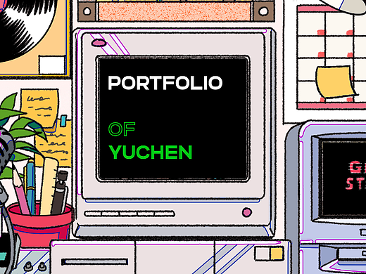 -YUCHEN- PROFOLIO 插画作品集