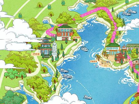 武汉东湖景区地图