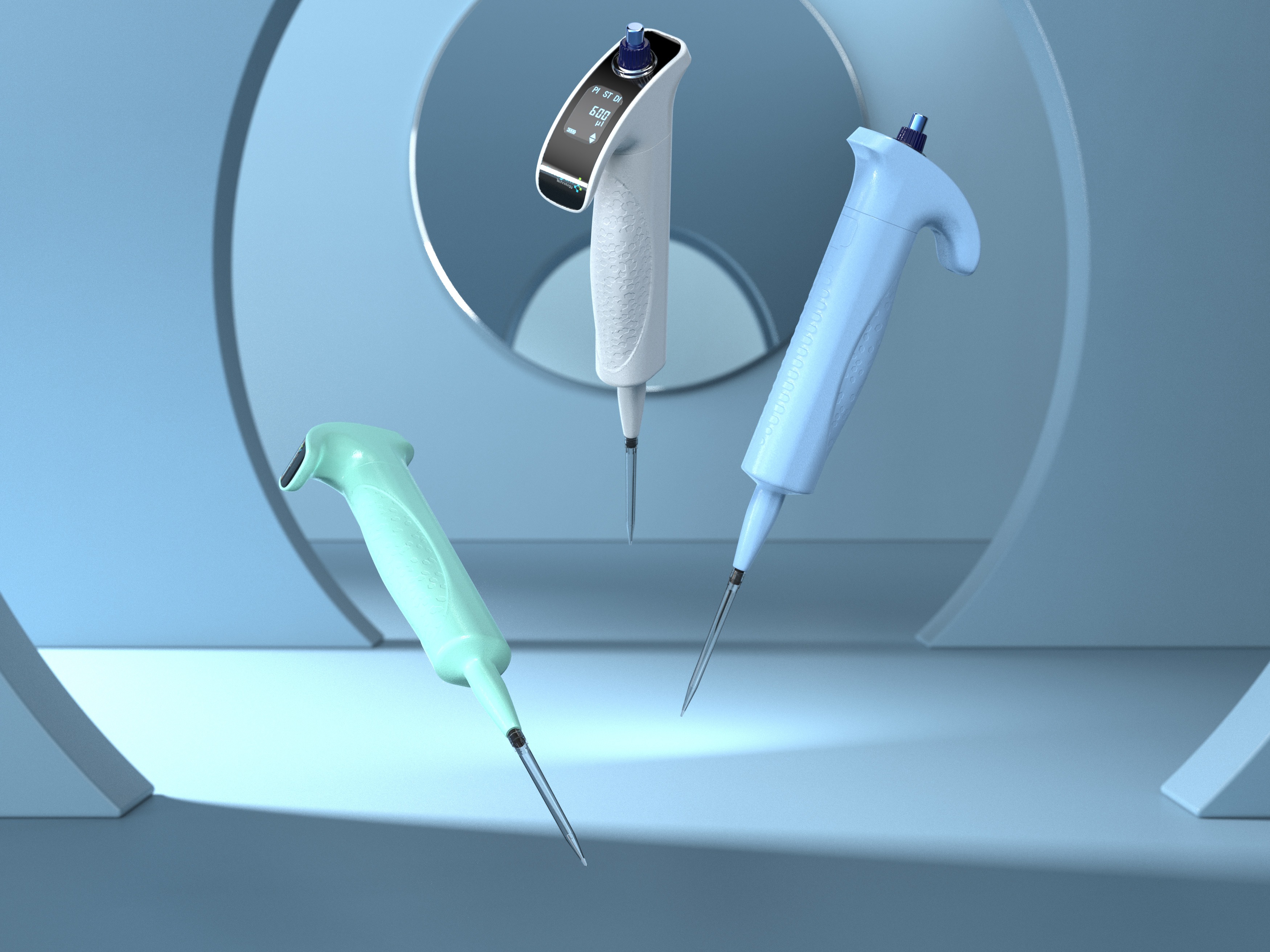 手持自动移液枪设计