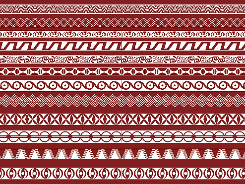 十二生肖插画设计（龙山纹样创新）