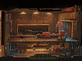 潜艇工厂（个人主页-ZNjg0MDYzNDA=） - 概念设定 - 站酷设计师blutjune原创素材 - 站酷ZCOOL