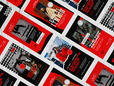 AE模板|竖屏时尚模特展示宣传拍摄花絮摄影片头演绎