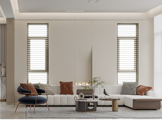 现代风格——白龙马效果