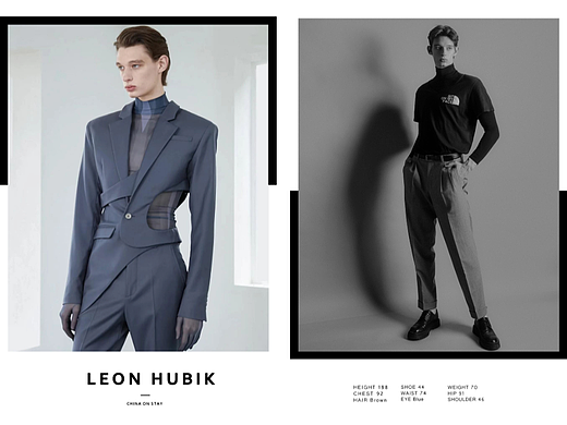 模特：Leon