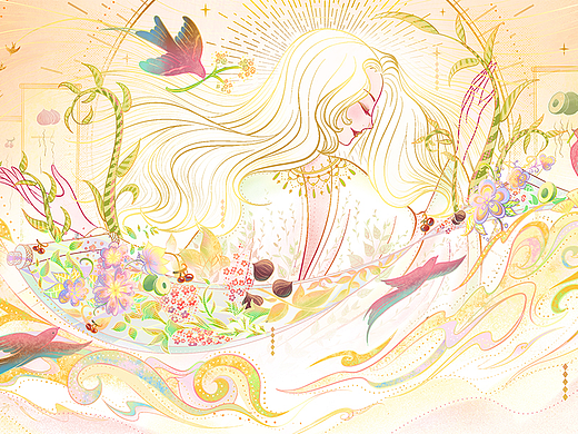 漫漫书卷，自有my CLARINS天然美肌理念（个人主页-ZNTg4NDQzNDg=） - 海报 - 站酷设计师lolo59251原创素材 - 站酷ZCOOL