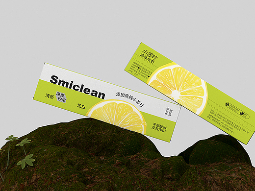 Package Works I Simclean牙膏包装设计