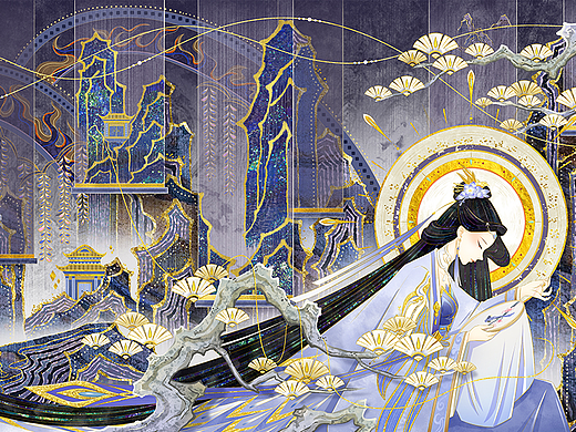 三国杀-薛灵芸-蜀绣
