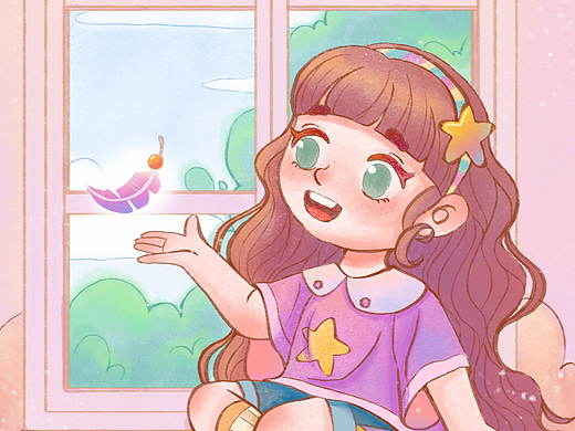 插画练习（个人主页-ZNjUxNDU1OTI=） - 儿童插画 - 站酷设计师岸岸Ann原创素材 - 站酷ZCOOL