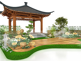 佛前半亩茶舞台布置