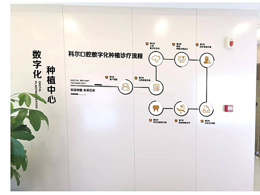 口腔 楼道墙 装修