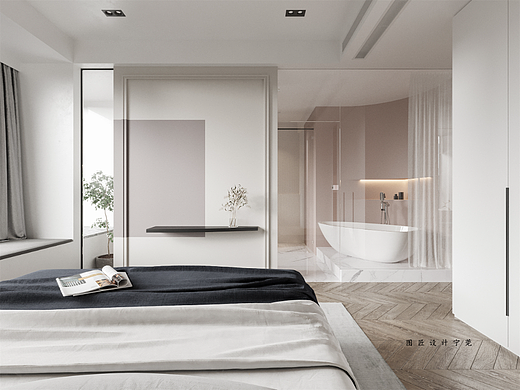 现代法式风设计，浪漫感弥漫整个空间！