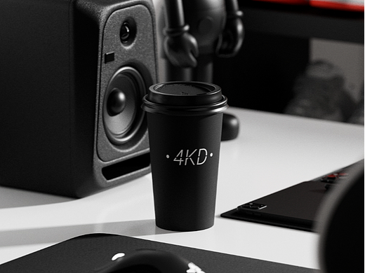 【KEYSHOT】室内渲染-电竞工作室#黑白配#