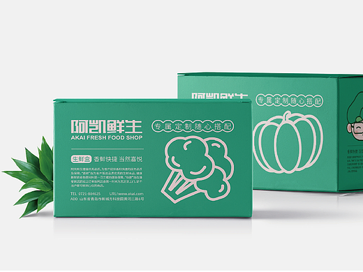 品牌提案 | 阿凱鮮生（個人主頁-ZNjM0OTMzMjg=） - 品牌 - 站酷設計師Rhosyn原創(chuàng)素材 - 站酷ZCOOL