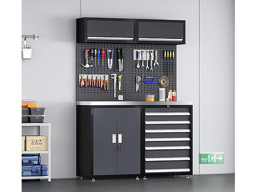 重型钳工工作台维修操作台车间流水线工具台