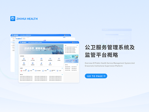公卫服务管理系统及监管平台概略
