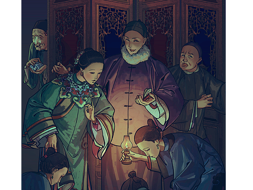 Rigoletto弄臣 系列插图（个人主页-ZNjA3MDM1MjQ=） - 绘本 - 站酷设计师Gnorux原创素材 - 站酷ZCOOL