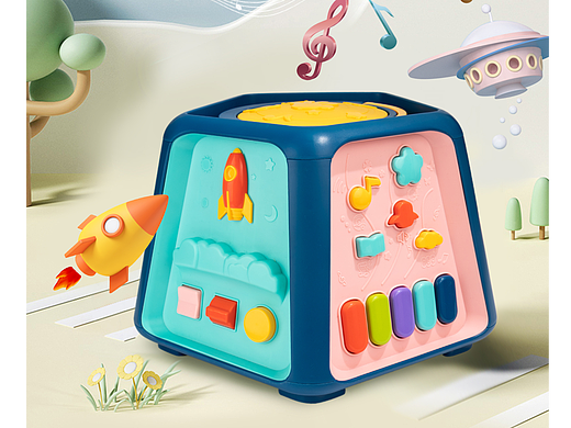 儿童玩具六面鼓 亚马逊主图 A+