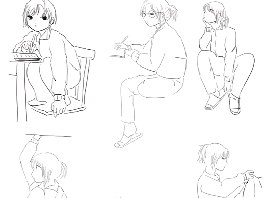 #速写60天挑战赛# day44 @速写班长 