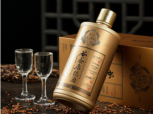 白酒拍摄