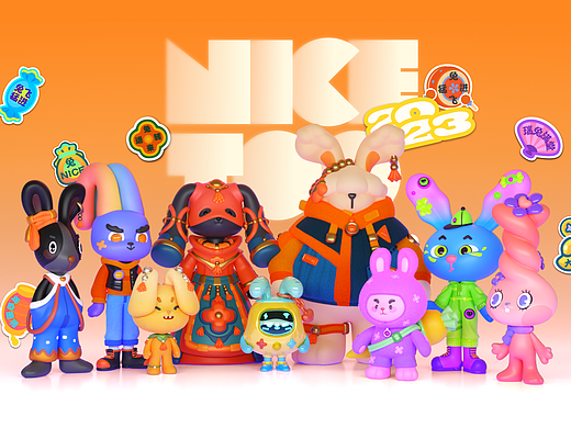 -NICE TOO-癸卯兔年春节兔子形象IP设定