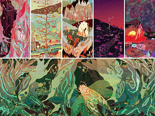 《山谷的回响》绘本