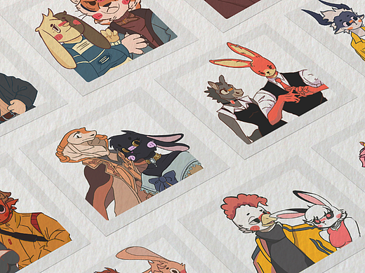 兔子们和他们的生肖朋友们