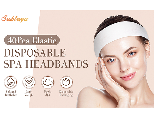 亚马逊a+设计（一次性白色发带）女性产品