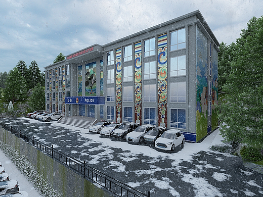 康定政府发电玻璃项目