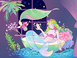 myCLARINS创意海报/植愈魔法