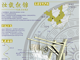 壮锦信息可视化