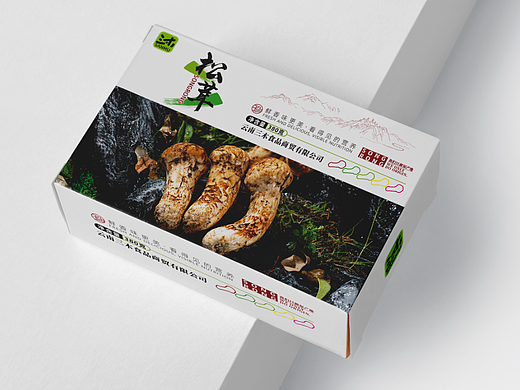 松茸  松茸包装设计  松茸礼盒