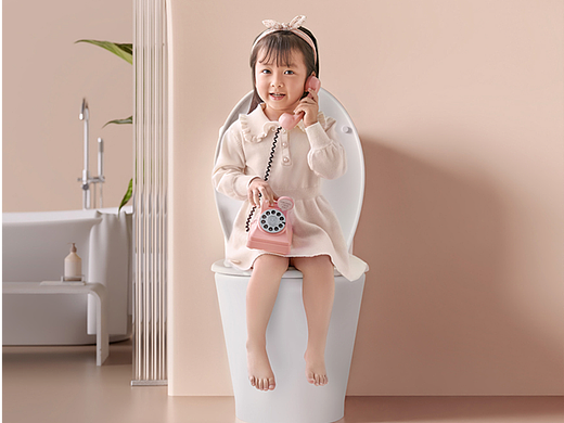 三维合成｜子母马桶｜薄荷视觉