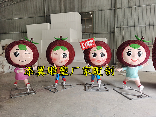 瞄准巨大型号玻璃钢杨梅景观雕塑实现乡村振兴有效模式