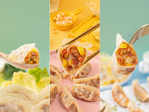 饺子拍摄，好吃不过饺子！蒸饺，水饺，煎饺~