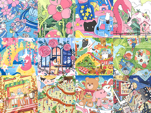 晴画Skylia｜2023年插画作品合集