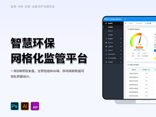一款涉及多终端的监测运营项目