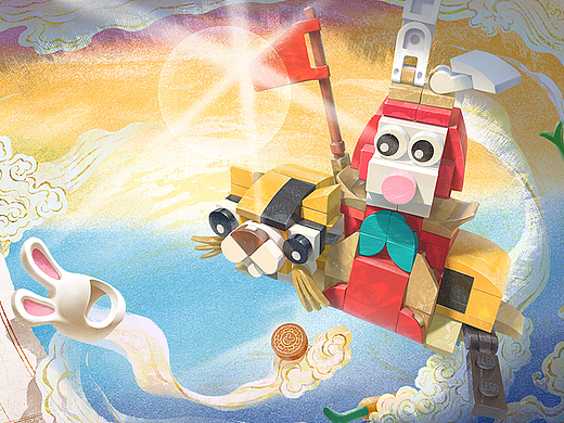 乐高《兔儿爷》绘本