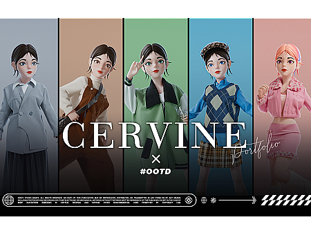 《CERVINE》 #OOTD