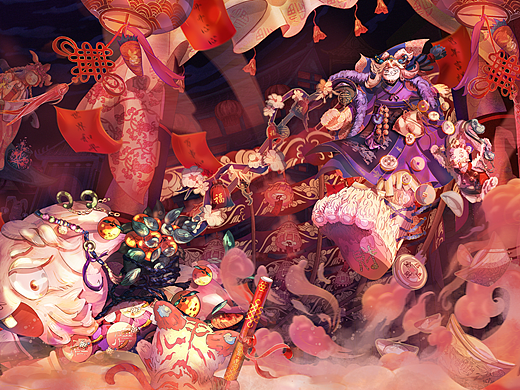 《兔年之辞旧迎新贺新年》